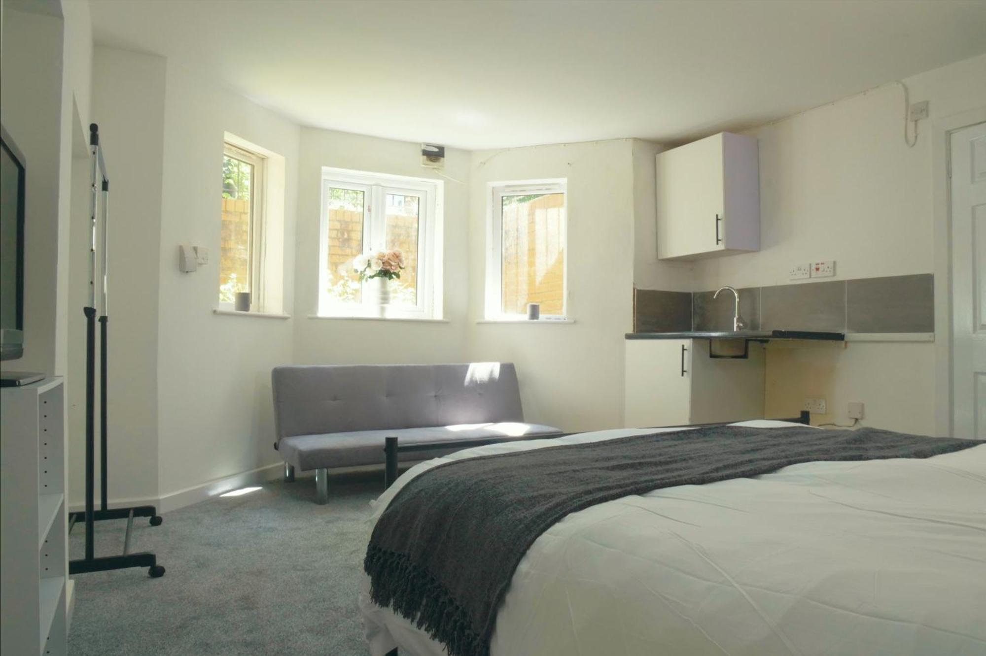 Cosy & Modern 1 Bed Studio Apart-Hotel Leamington Spa Ngoại thất bức ảnh